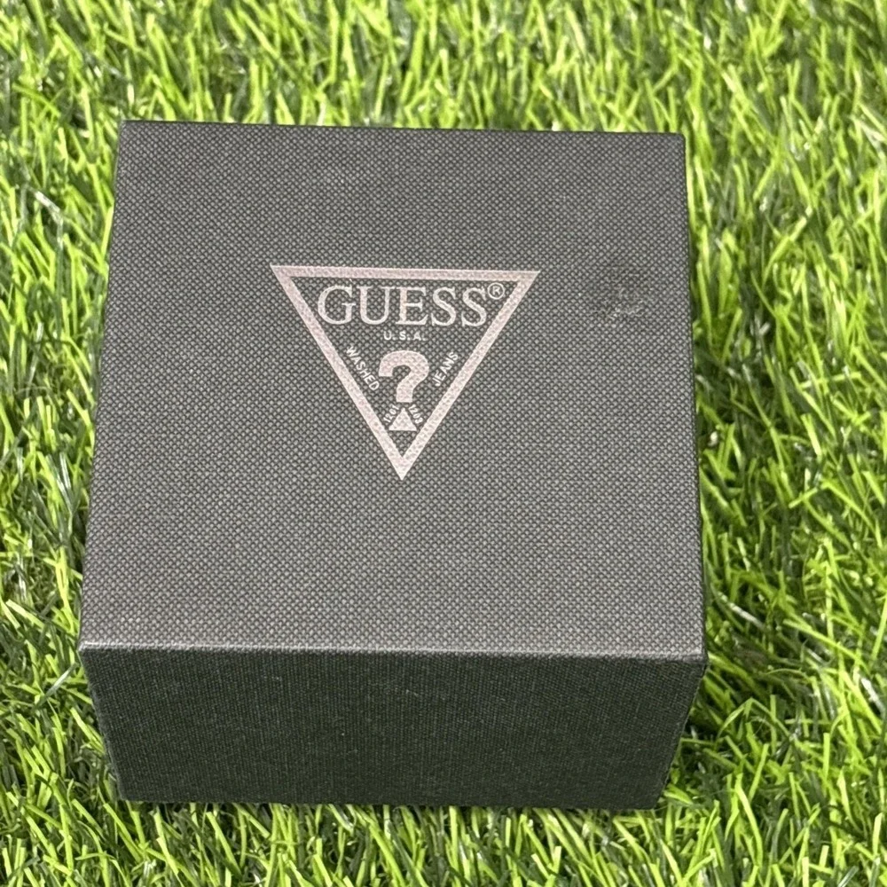Guess Horizon Chronograph Watch W0380G5 Men NIB Open Box Black Gold